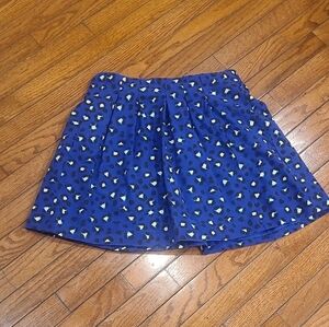 Kate Spade Saturday Blue Cheetah Patterned Women's Skirt